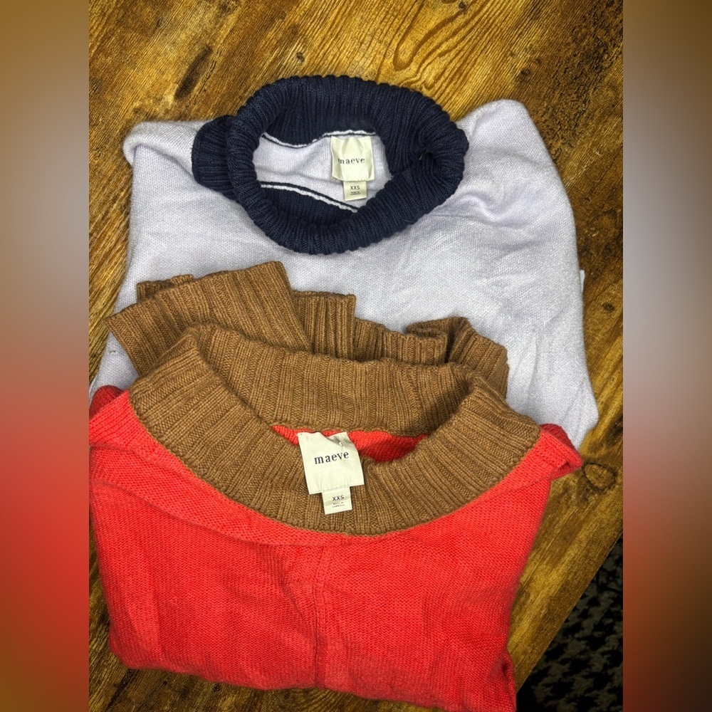 Anthropologie MAEVE Sweater Bundle size XXS